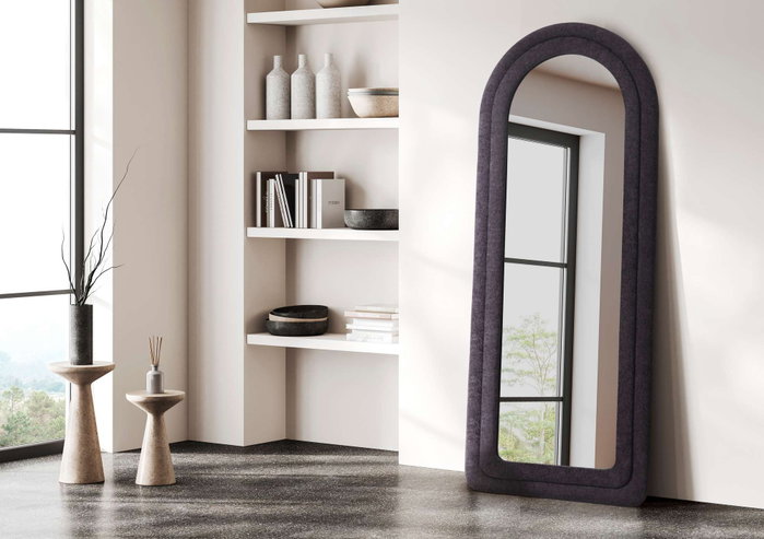Hanah Home Espejo Cheval Negro